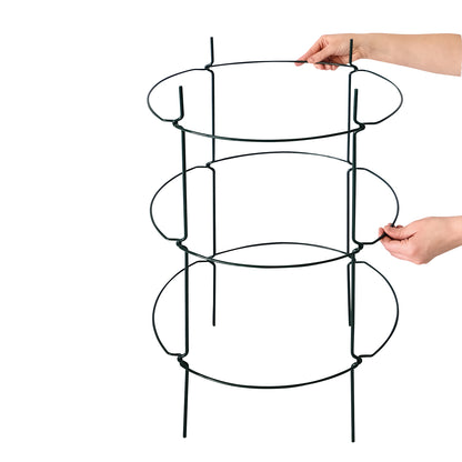 bellissa Staudenstütze FALTER:43,5 x B 43,5 x H 78 cm, grün