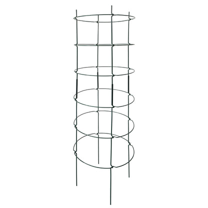 bellissa Rankgitter Verbinder für Staudenstütze FALTER (4er Set); L 13x B 1 x H 15 cm, Pulver besch., 1.5 mm verz.