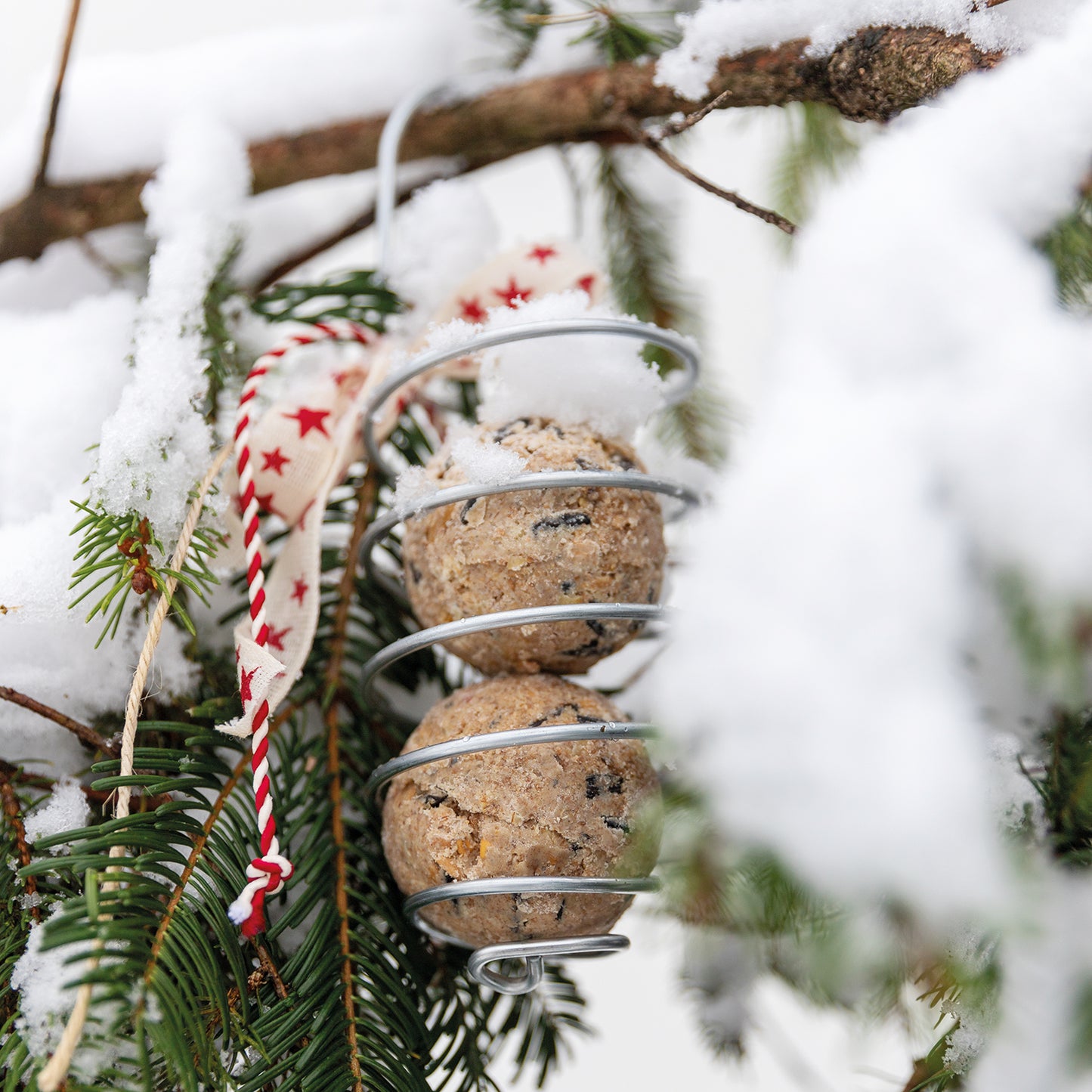GartenAZ Meisenknödelhalter Doppelknödel (Groß) 2er Set