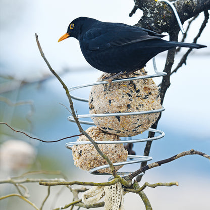 bellissa Meisenknödelhalter XL, L12x B12 x H22 cm, 4mm, Stahl verzinkt