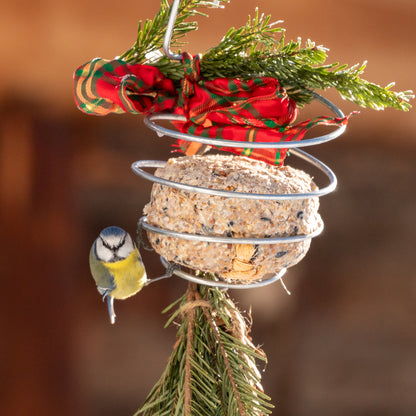 bellissa Meisenknödelhalter XL, L12x B12 x H22 cm, 4mm, Stahl verzinkt