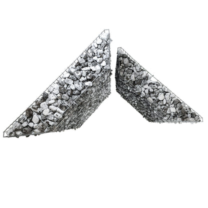 bellissa Trapezgabione PRONTO 90; L 114,5 x B 23,5 x H 90 cm