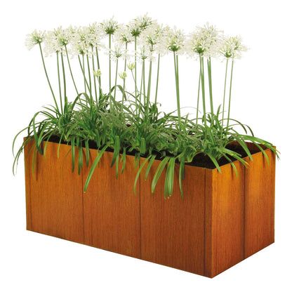 bellissa corten Hochbeet Pannello 116x80x80 cm