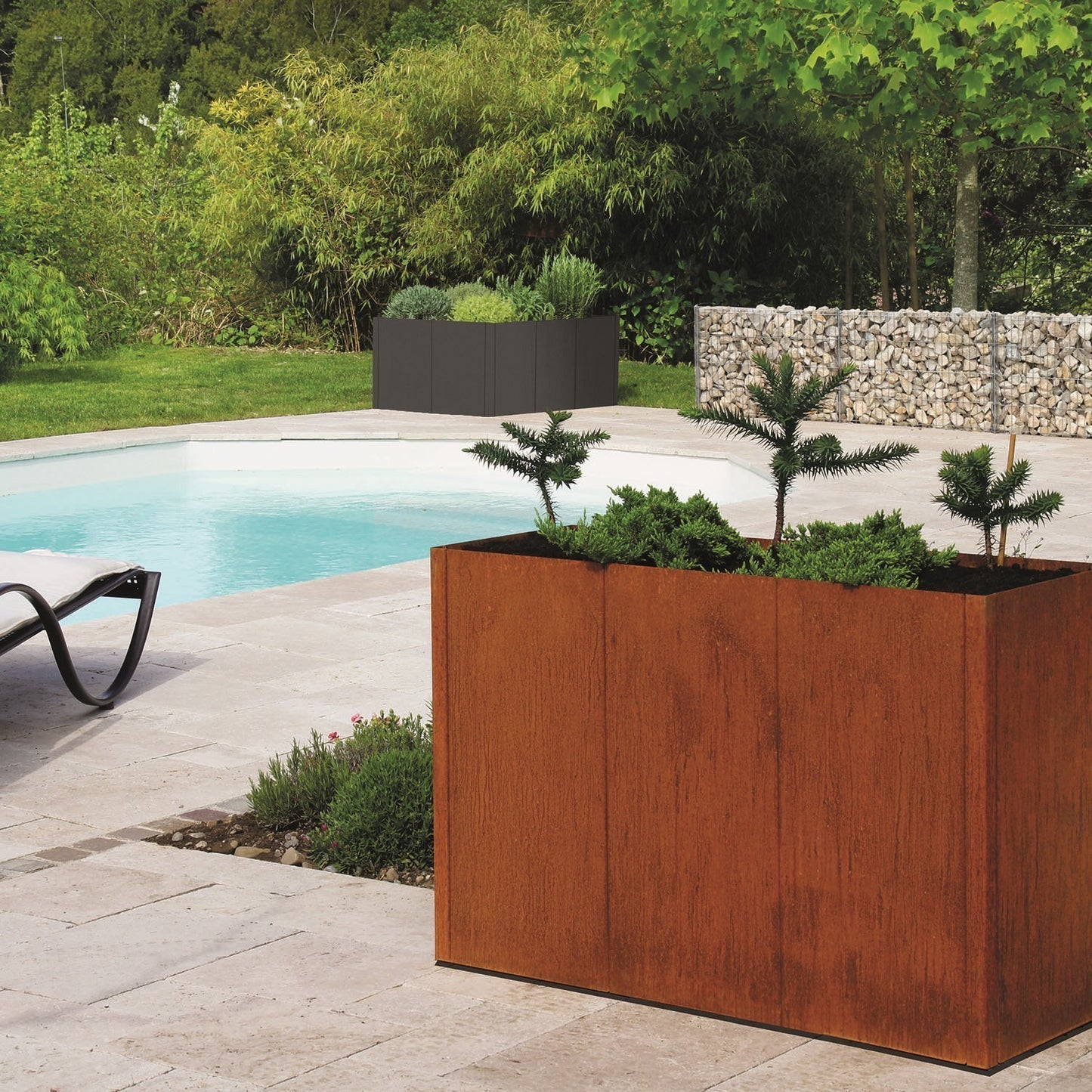 bellissa corten Hochbeet Pannello 116x80x80 cm - ID: 70409023881590
