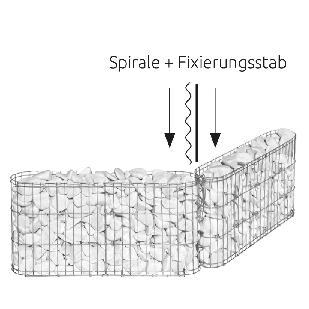 bellissa Leonardo Gabione  L58xB10xH30 cm