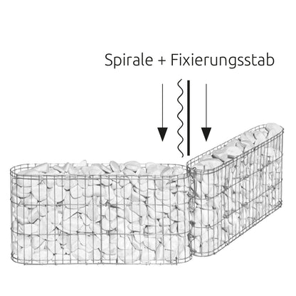 bellissa Leonardo Gabione  L58xB10xH30 cm