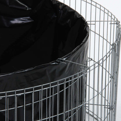 bellissa Hochbeet Bausatz inkl. Trennfolie Ø 92/72 cm H 40 cm