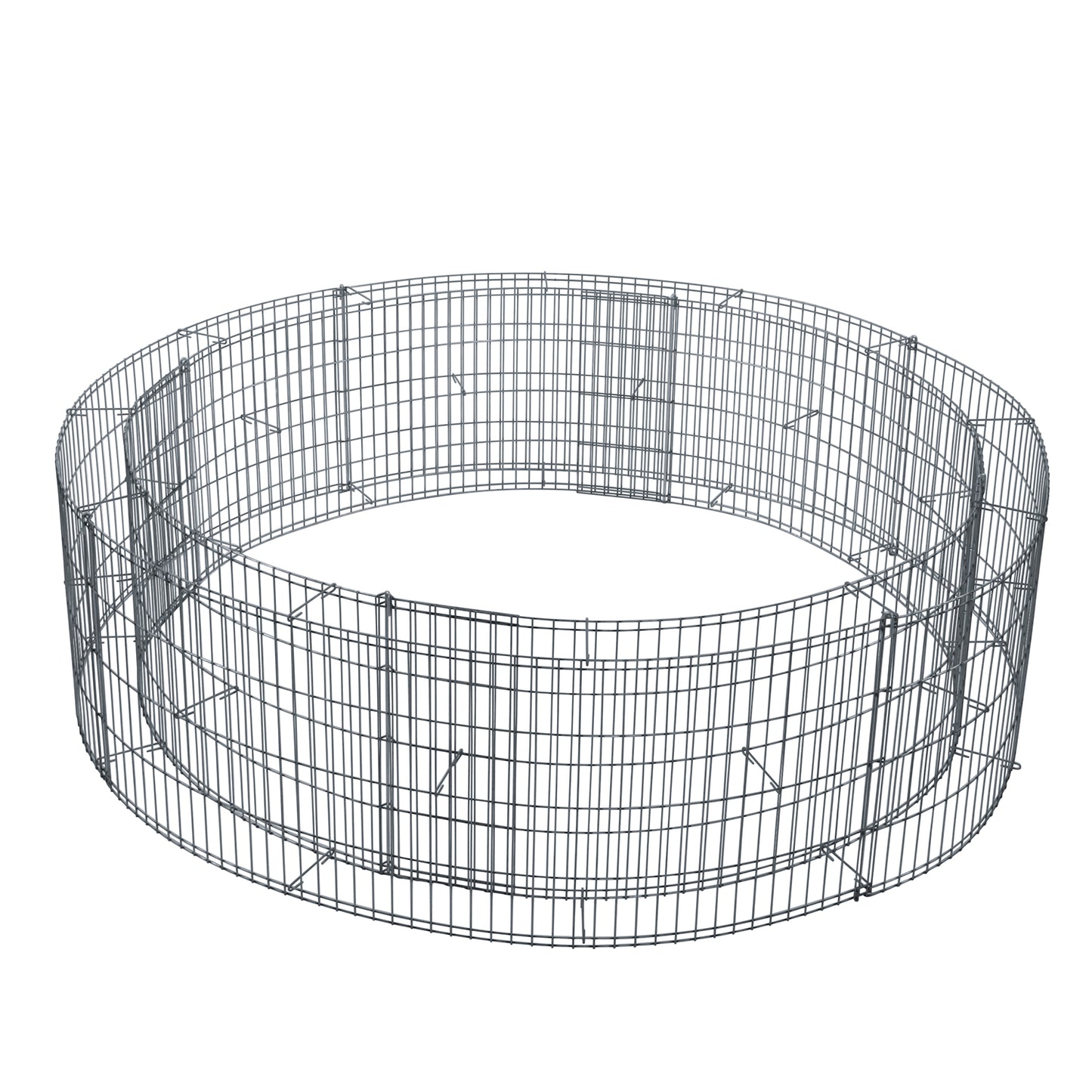 bellissa Hochbeet Bausatz inkl. Trennfolie Ø 146/126 cm H 40 cm