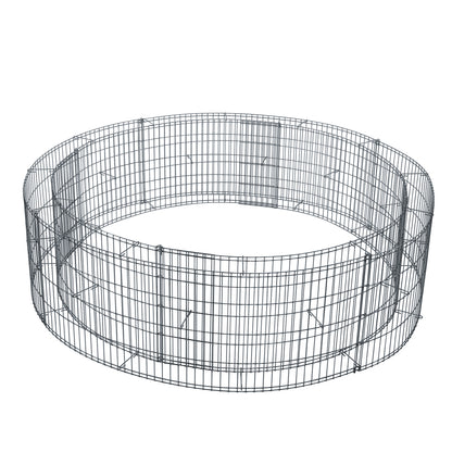 bellissa Hochbeet Bausatz inkl. Trennfolie Ø 146/126 cm H 40 cm