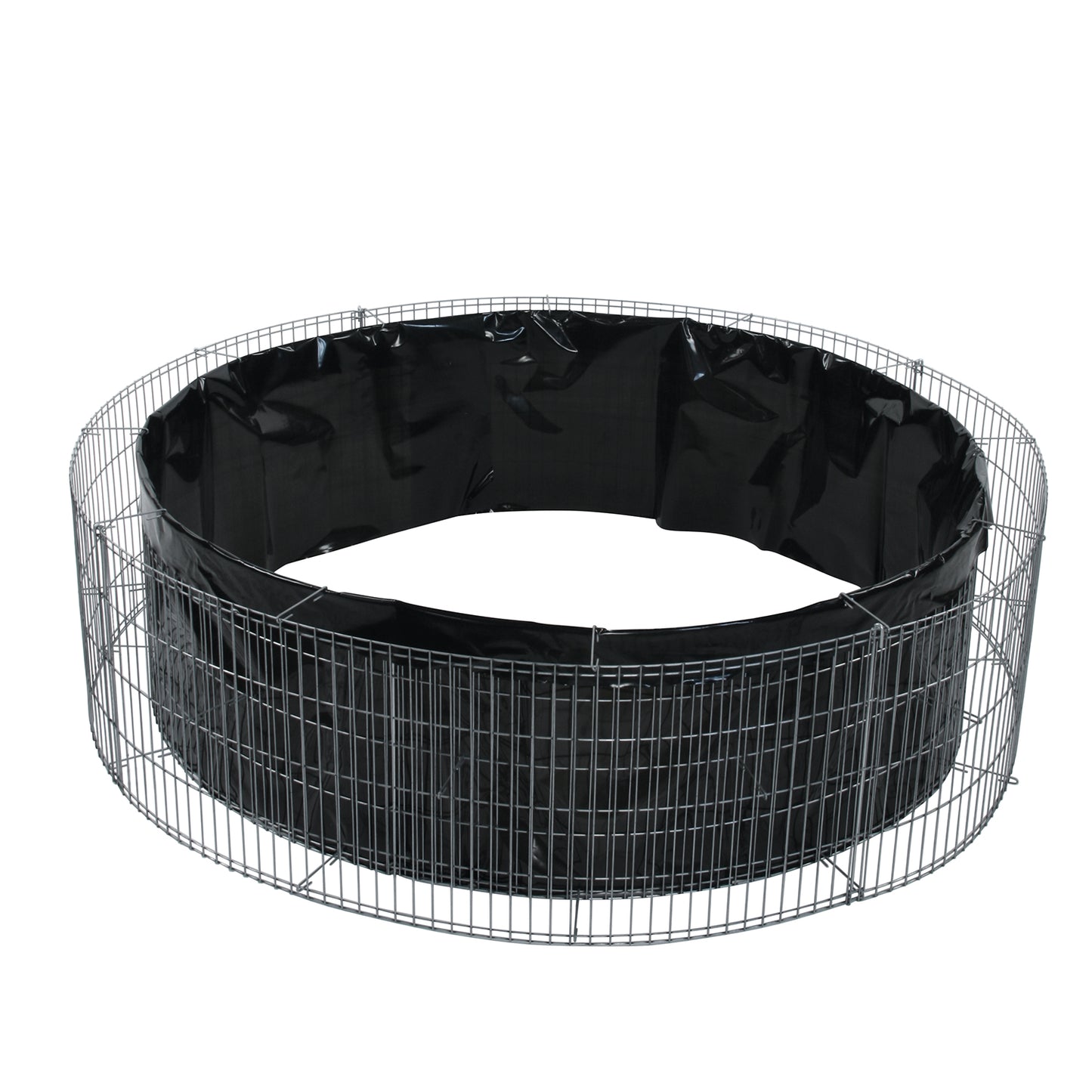 bellissa Hochbeet Bausatz inkl. Trennfolie Ø 146/126 cm H 40 cm