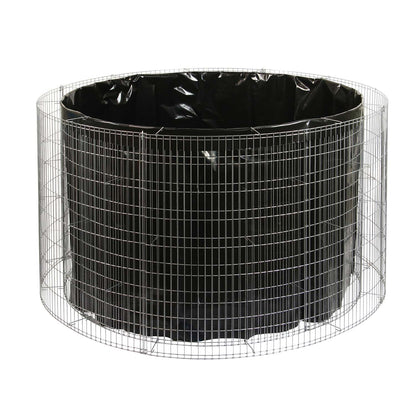 bellissa Hochbeet Bausatz inkl. Trennfolie Ø 146/126 cm H 80 cm