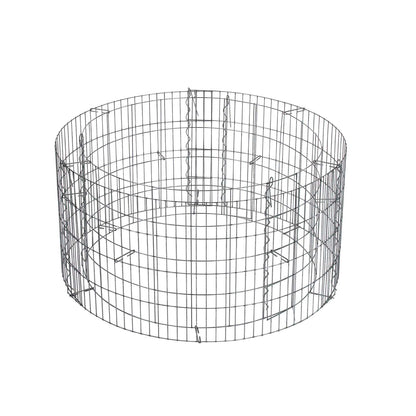 bellissa Hochbeet Basic rund inkl. Trennfolie Ø 81/67 H 40 cm - ID: 67831789781366
