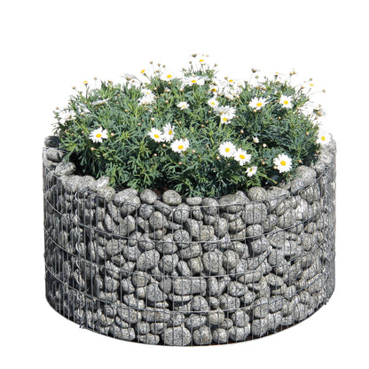 bellissa Hochbeet Basic rund inkl. Trennfolie Ø 81/67 H 40 cm - ID: 67831798563190
