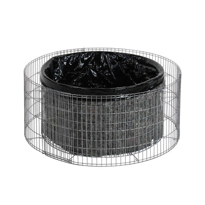 bellissa Hochteich Bausatz inkl. Teichfolie, Trennvlies Ø 92/72 cm H 40 cm