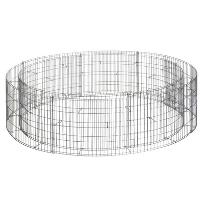 bellissa Hochteich Bausatz inkl. Teichfolie, Trennvlies Ø146/126 cm H 40 cm - ID: 67832229036406