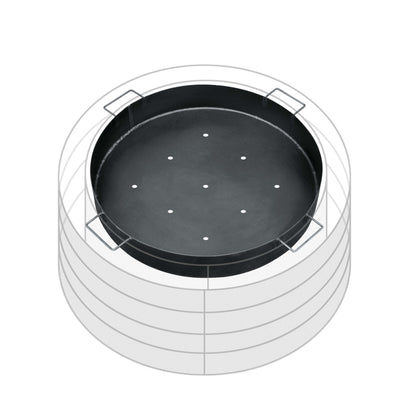 bellissa Kohlenschale Ø 65 H 10