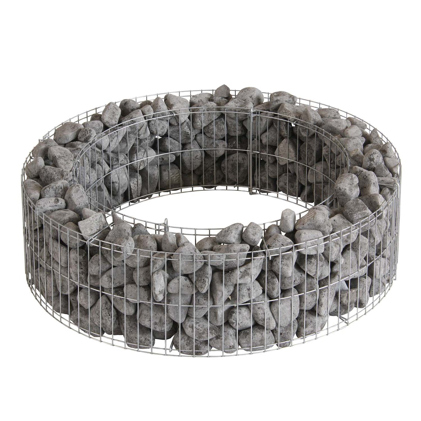 bellissa Feuerstelle Gabione Ø 73 Höhe 21 cm