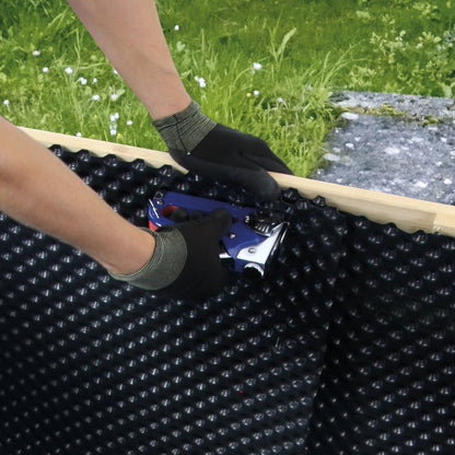 bellissa Noppenfolie schwarz für Hochbeete 0,8 x 6,5 m