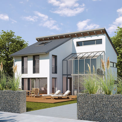 bellissa Hochbeet "premium" eckig inkl. Trennfolie 200x75xH=100 cm