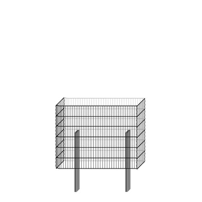 bellissa Gabionenbausatz  -  pico 115x23x90 cm