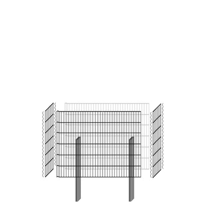 bellissa Gabionenbausatz  -  pico 115x23x90 cm