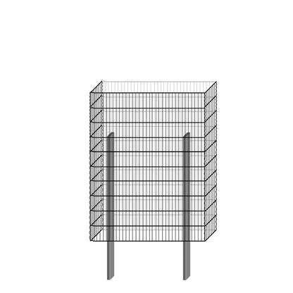 bellissa Gabionenbausatz  -  pico 115x23x150 cm