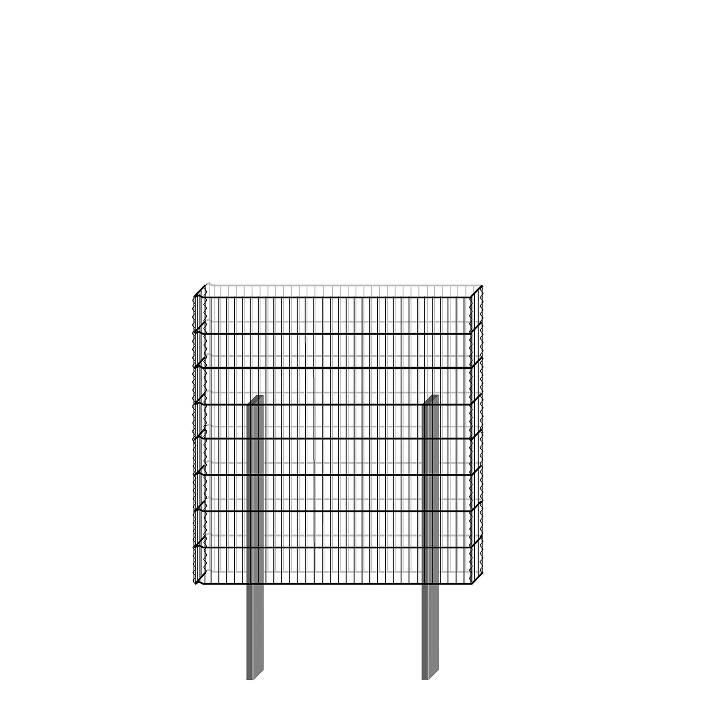 bellissa Gabionenbausatz  -  pico 115x12x120 cm