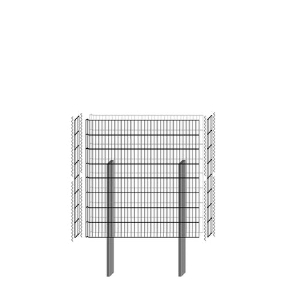 bellissa Gabionenbausatz  -  pico 115x12x120 cm