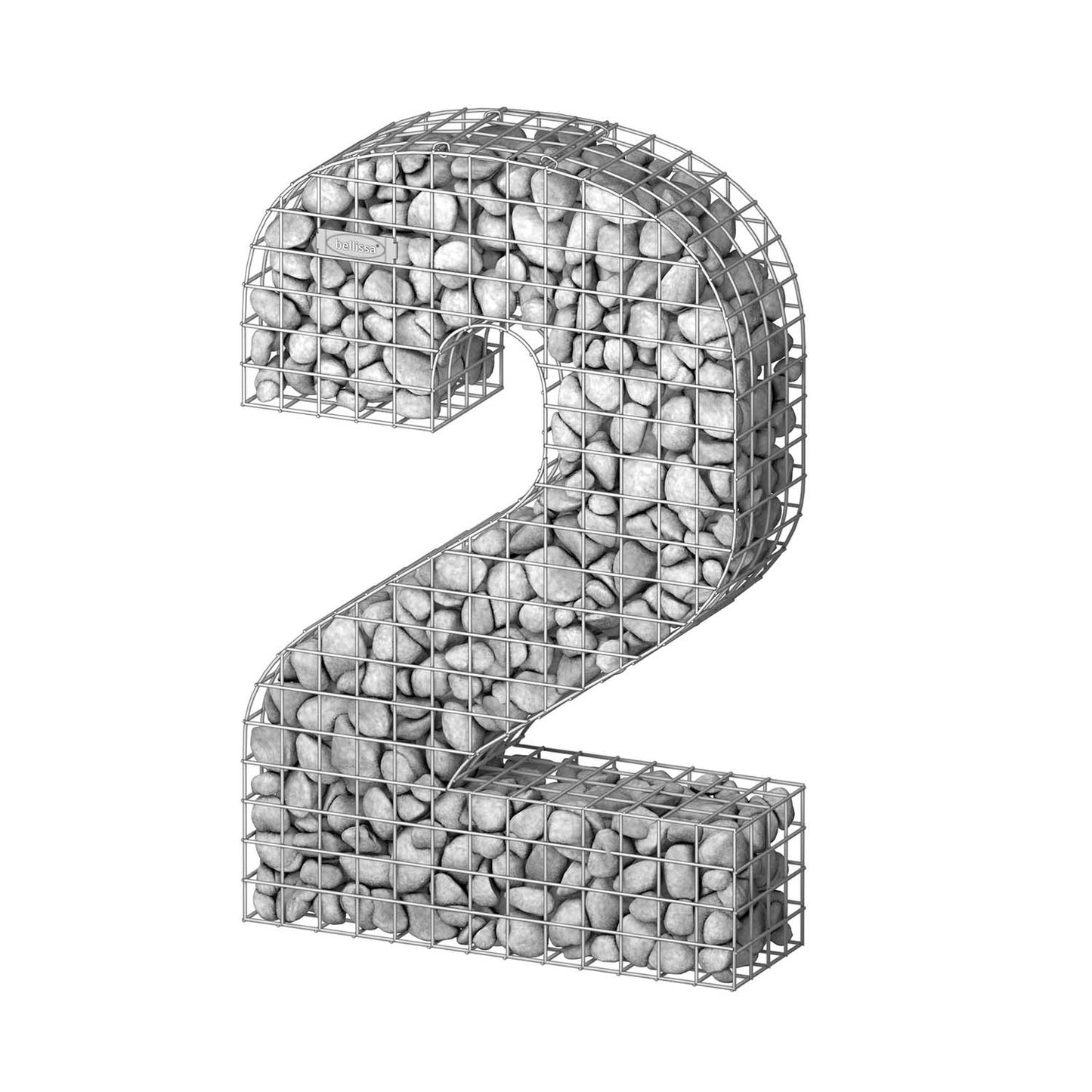 bellissa Gabionenziffer 2 100x65x20 cm