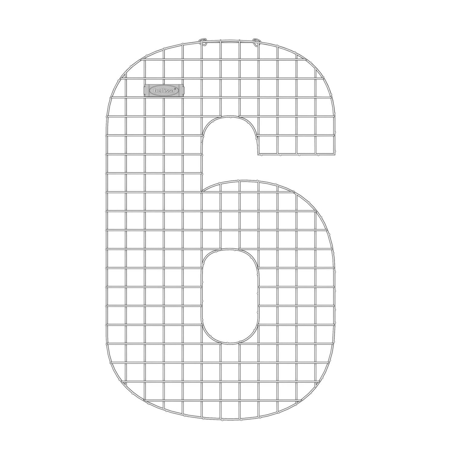 bellissa Gabionenziffer 6 100x60x20 cm