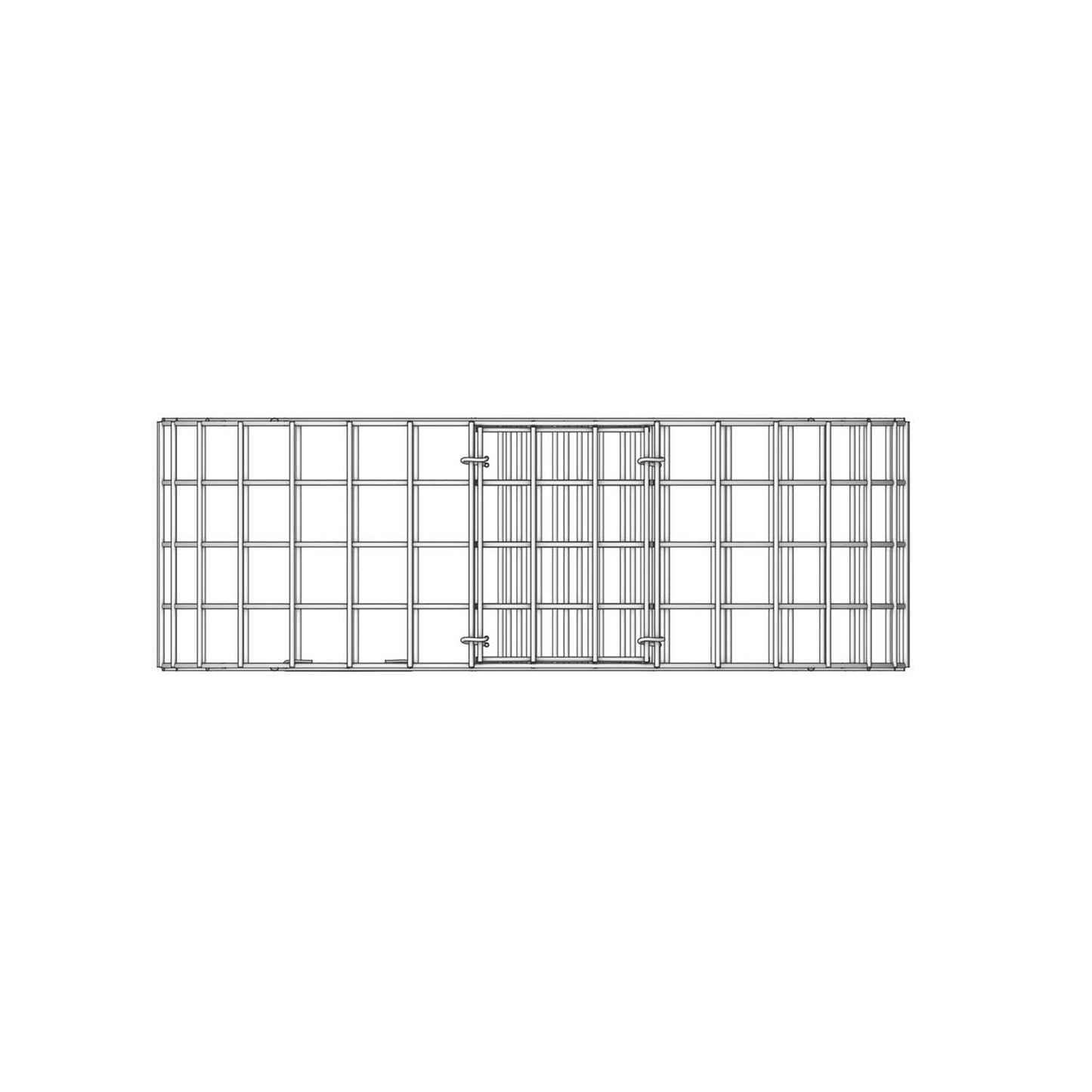 bellissa Gabionenziffer 6 100x60x20 cm