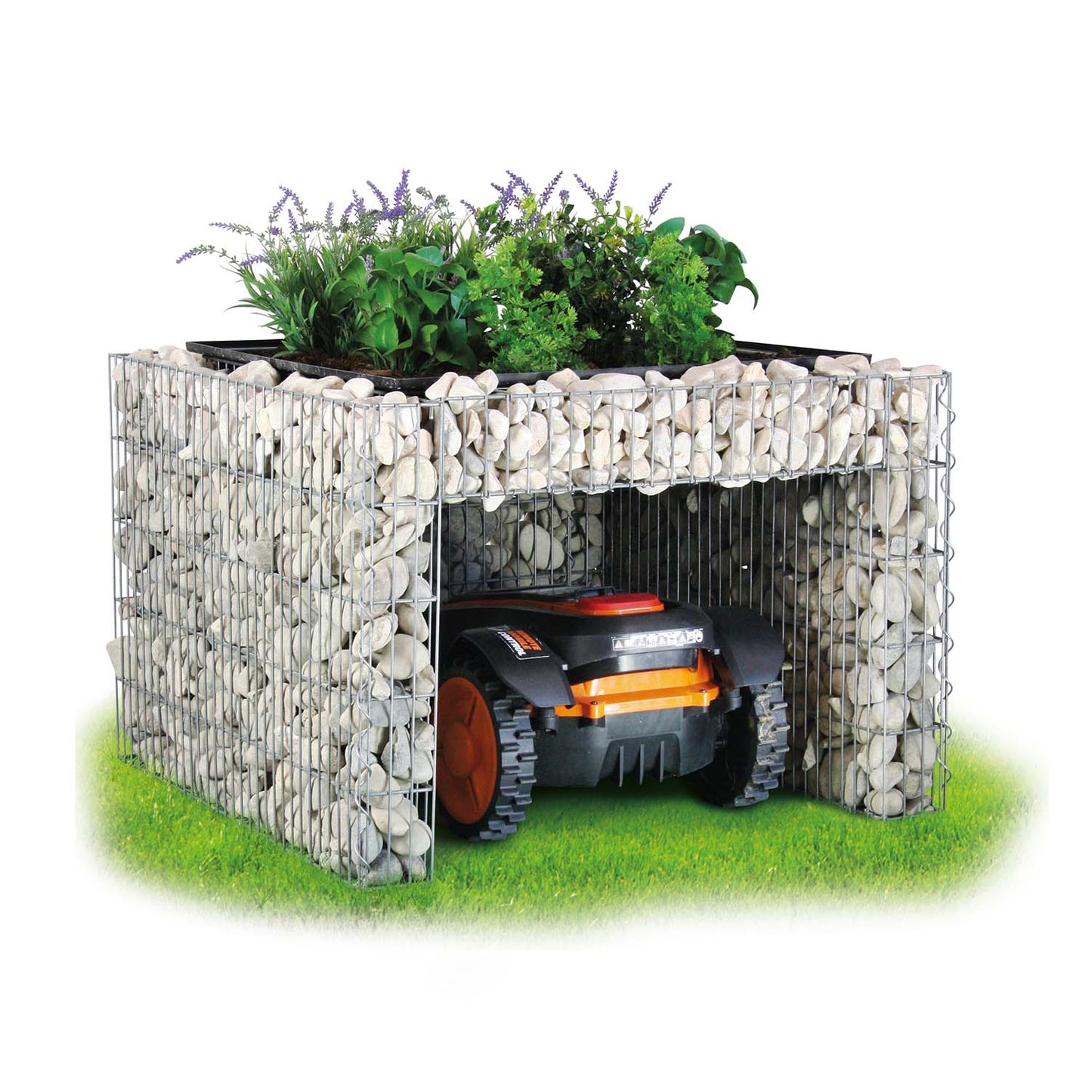 bellissa Mährobotergarage, bepflanzbar 75x75x53 cm - ID: 67832018927990