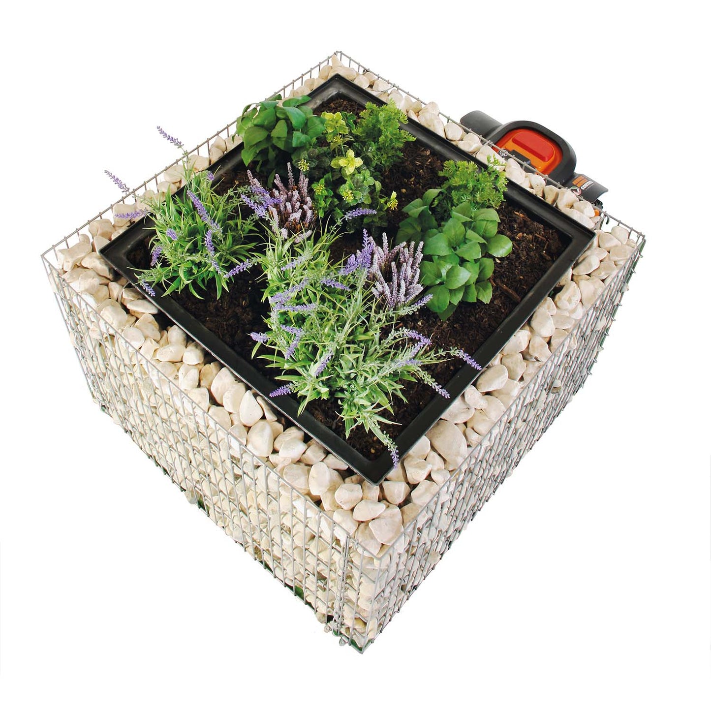 bellissa Mährobotergarage, bepflanzbar 75x75x53 cm - ID: 67832019157366