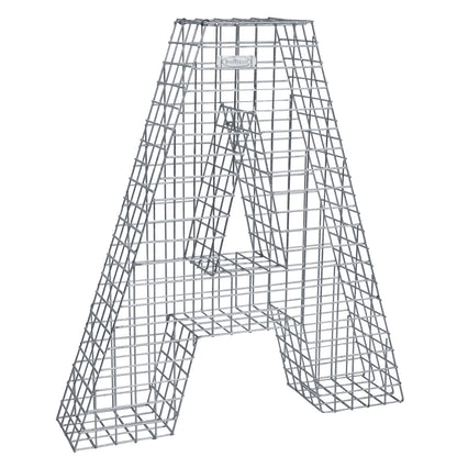 bellissa Buchstabengabione A 100x90x21 cm