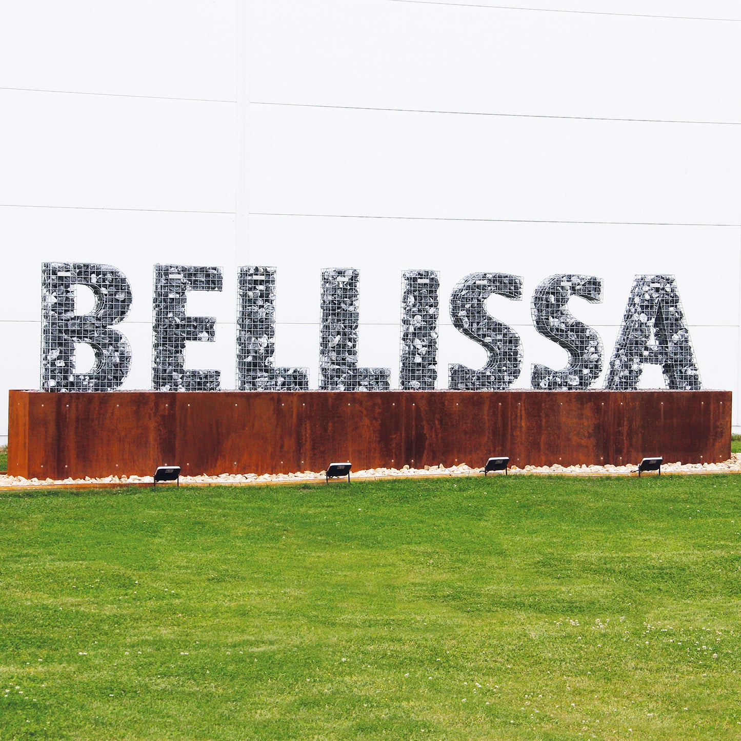 bellissa Buchstabengabione A 100x90x21 cm