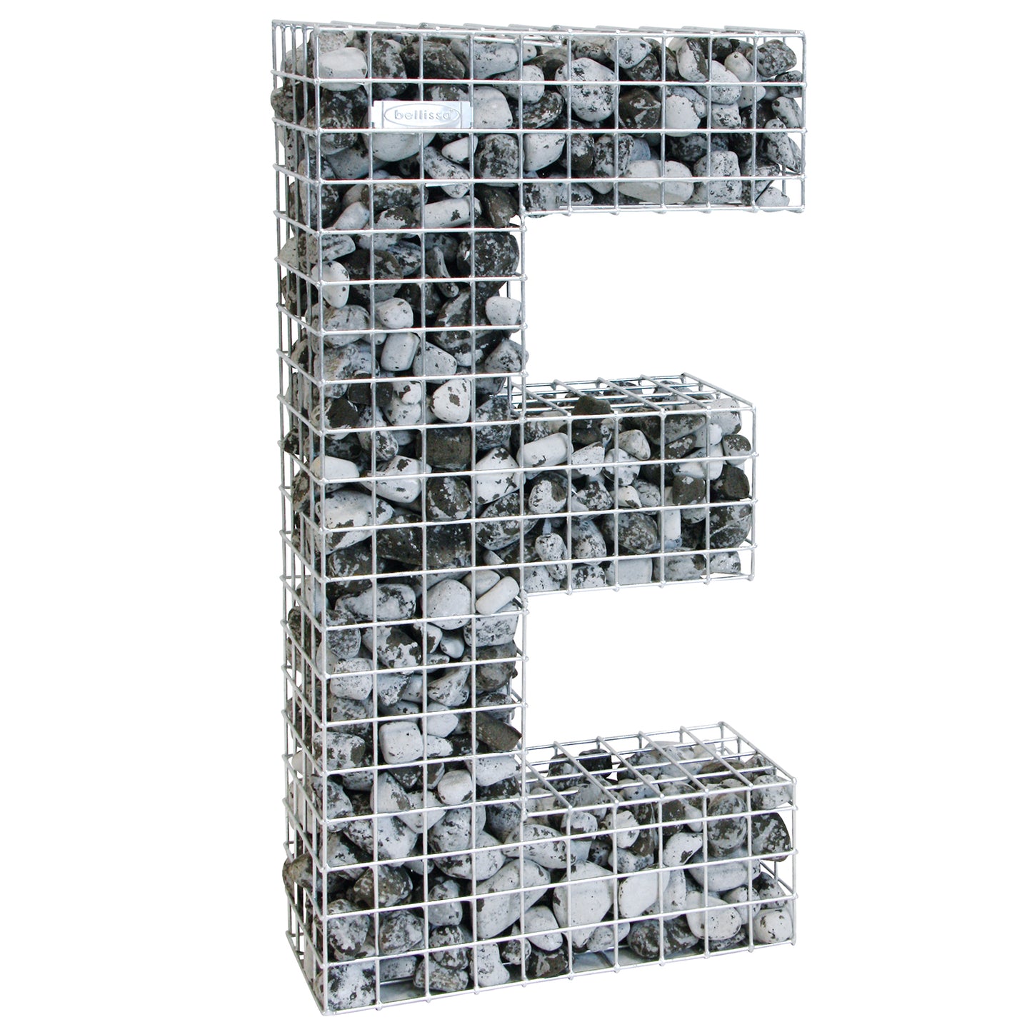 bellissa Buchstabengabione E 100x55x21 cm