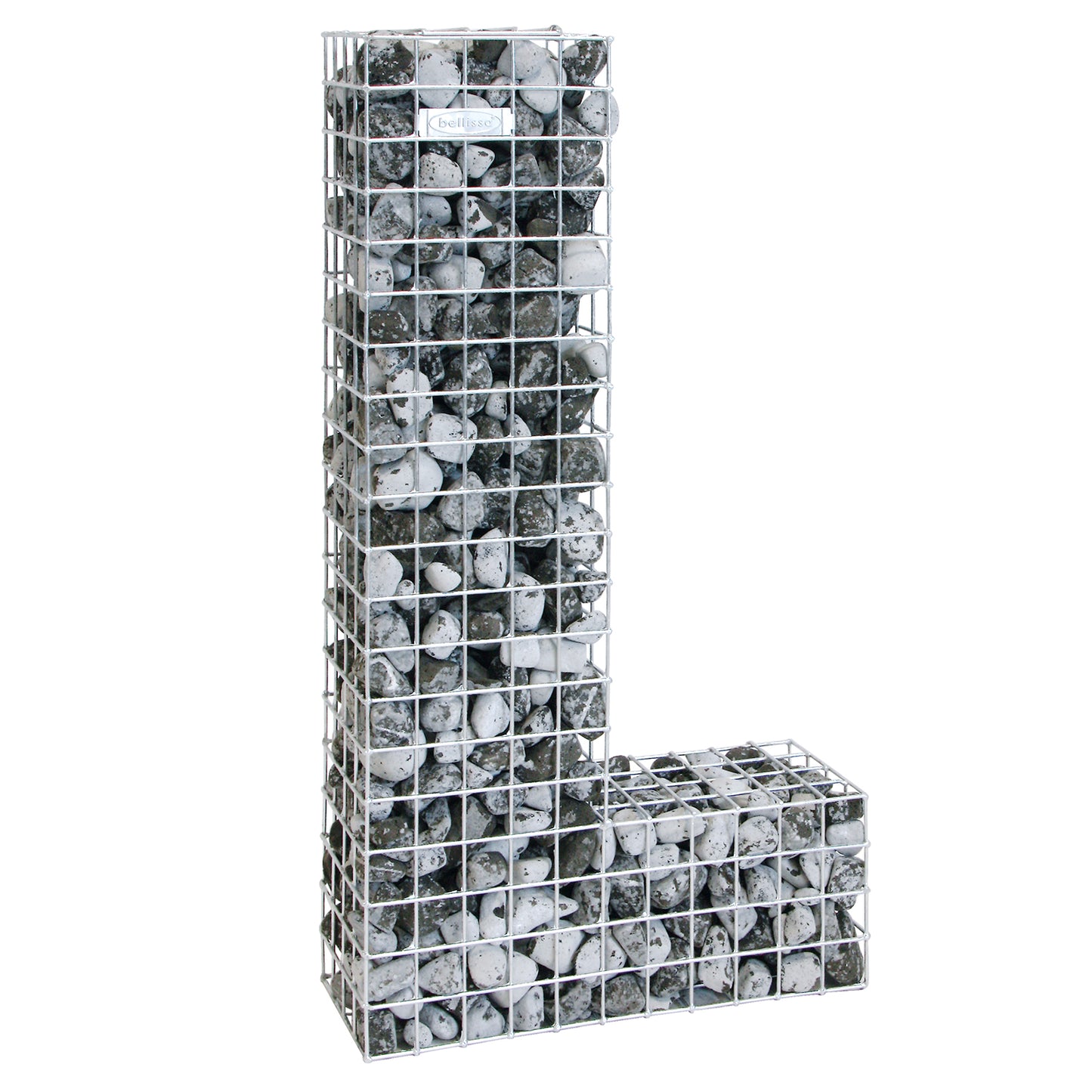 bellissa Buchstabengabione L 100x55x21 cm - ID: 67832763285878