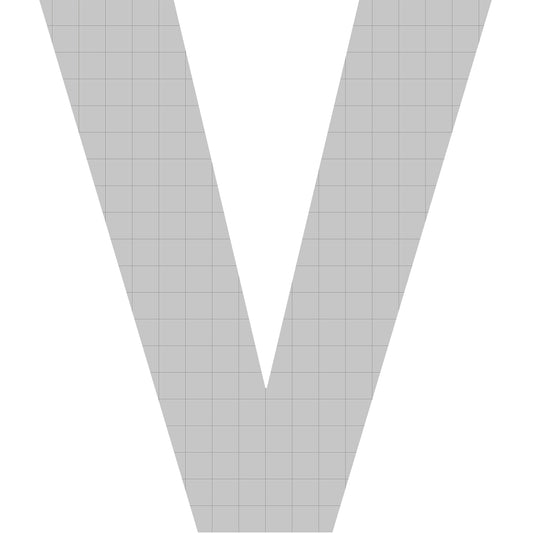 bellissa Buchstabengabione V 100x85x21 cm