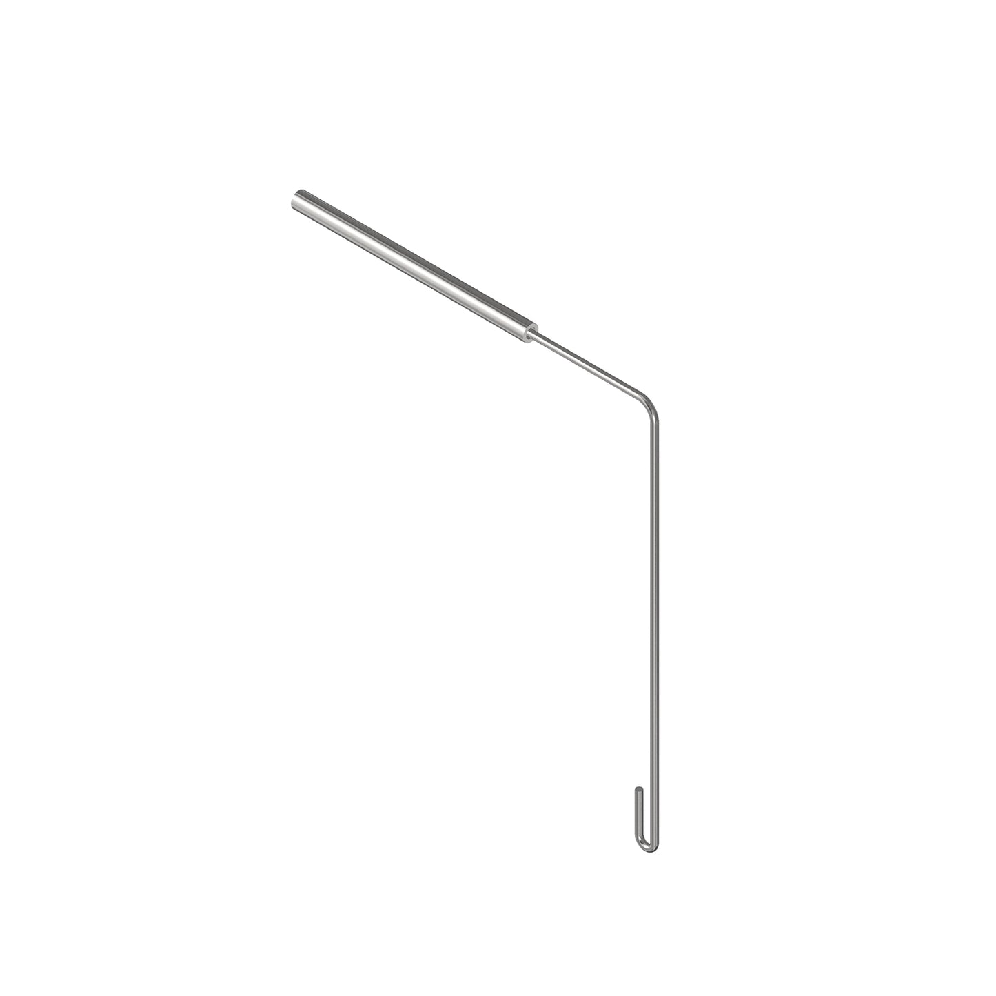 bellissa Blumenampel Halterung 25 (3er Set); L 16 x B 0,4 x H 25 cm, 4 mm verz. Stahl, +Biegeh.