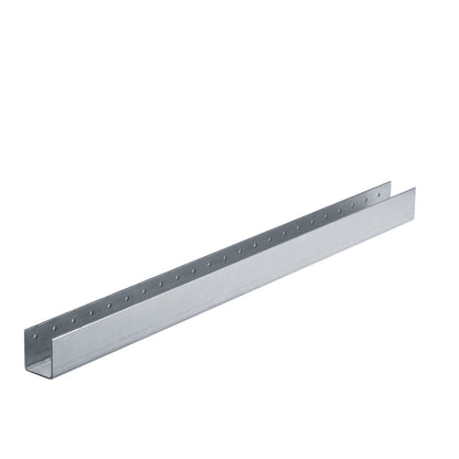 bellissa U-Profil-90, 2er Set zur Holzaufnahme 3,5x4x90 cm