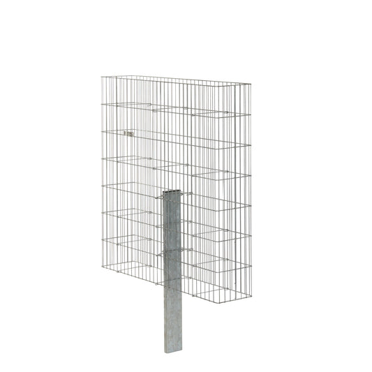 bellissa Fertiggabione pronto 102,5 x 23,5 x 105.5 cm mit Pfosten