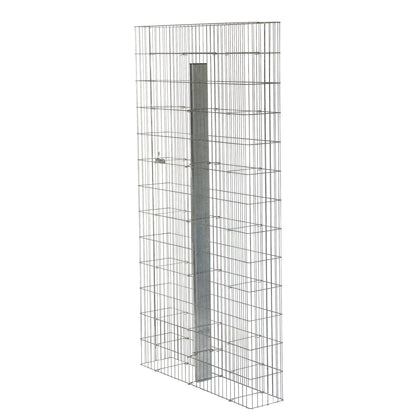 bellissa Fertiggabione pronto 102,5 x 23,5 x 195 cm mit Pfosten