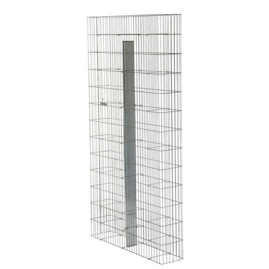 bellissa Fertiggabione PRONTO 90; L 102,5 x B 23,5 x H 90 cm mit Pfosten