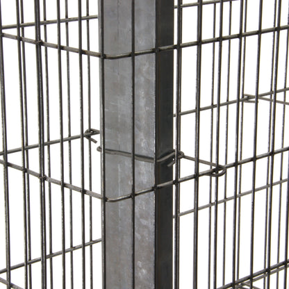 bellissa Fertiggabione pronto 102,5 x 23,5 x 195 cm mit Pfosten