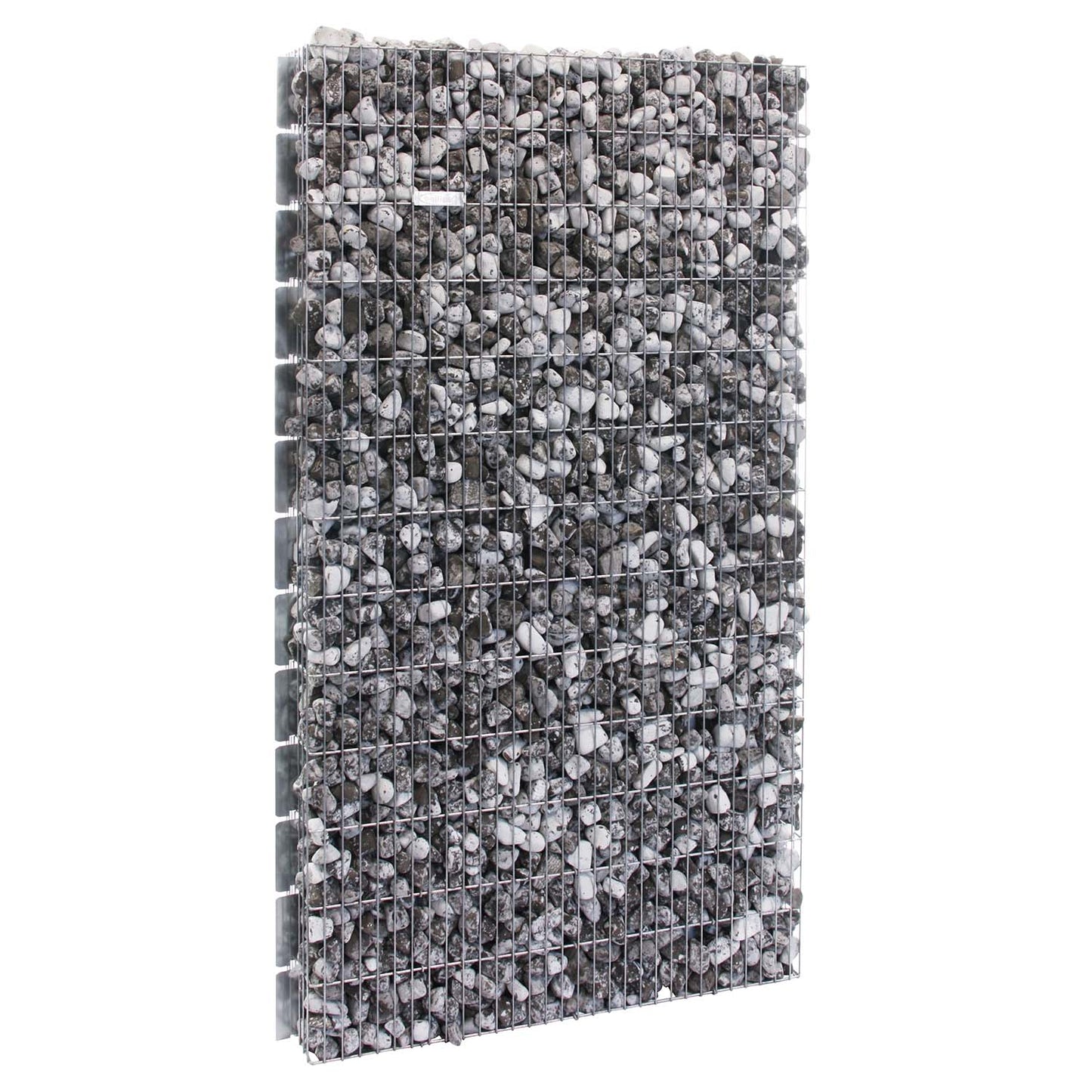 bellissa Lärmschutz-Gabione pronto / Rundpfosten 102,5 x 23,5 x 195 cm Pfosten nicht sichtbar