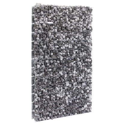 bellissa Lärmschutz-Gabione pronto / Rundpfosten 102,5 x 23,5 x 195 cm Pfosten nicht sichtbar