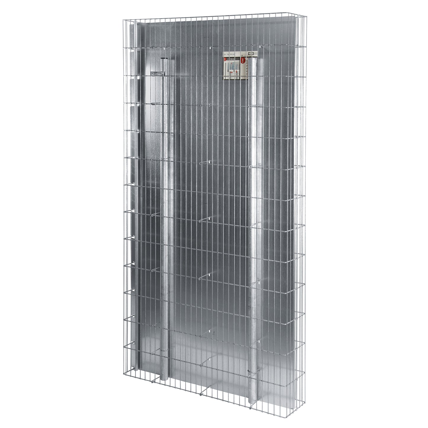 bellissa Lärmschutz-Gabione pronto / Rundpfosten 102,5 x 23,5 x 195 cm Pfosten nicht sichtbar - ID: 67832219435382