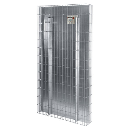 bellissa Lärmschutz-Gabione pronto / Rundpfosten 102,5 x 23,5 x 195 cm Pfosten nicht sichtbar - ID: 67832219435382