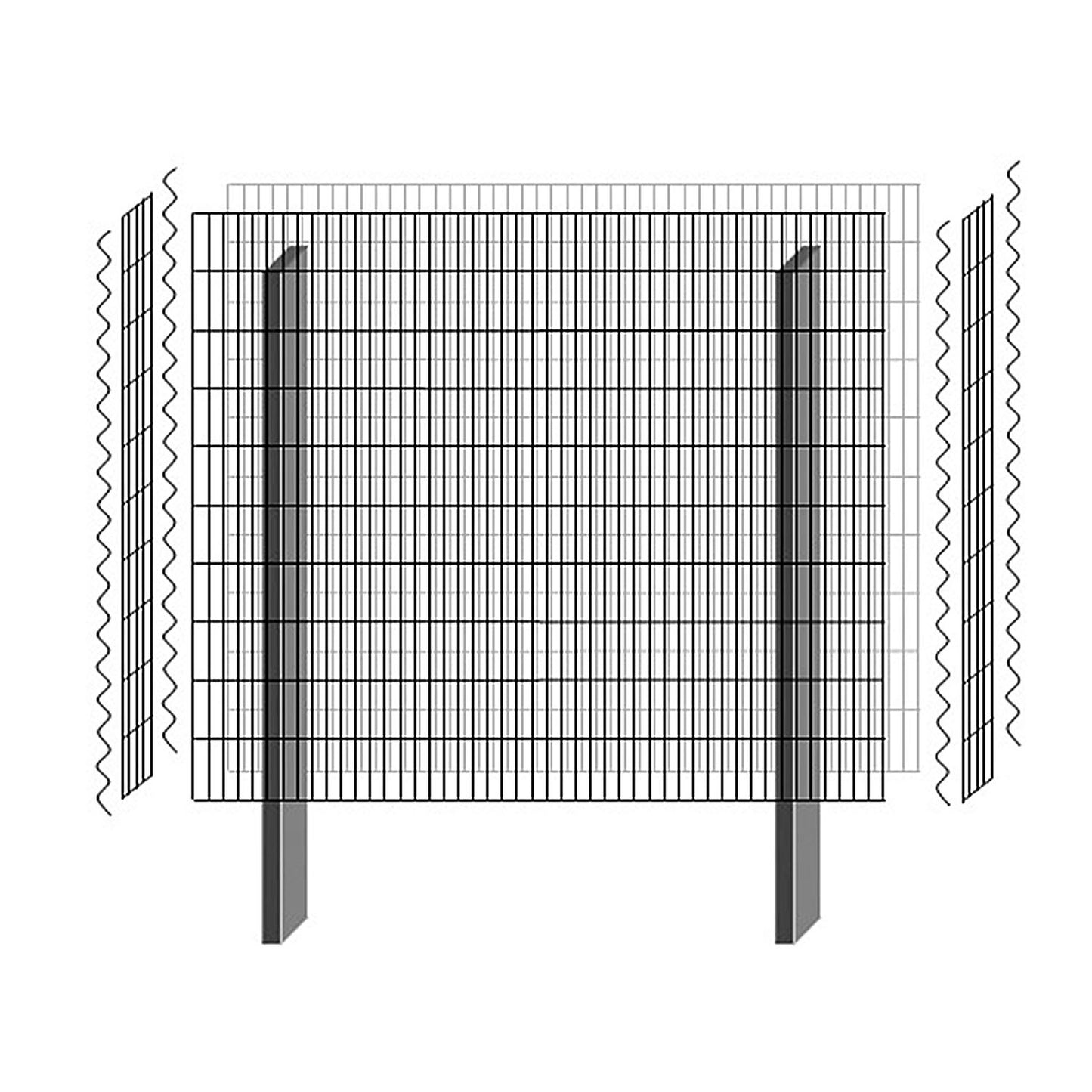 bellissa Basisbausatz paravento 117,8 x 50,5 cm