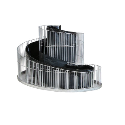 bellissa Kräuterspirale Balkon&Terrasse L57xB42xH29 cm inkl. Trennfolie